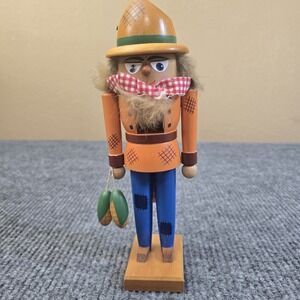 Estate‎ Rare KWO EM Merck German Scarecrow Nutcracker Old World Christmas